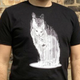 Illustration for article titled This t-shirt gives you one kitty to beam up